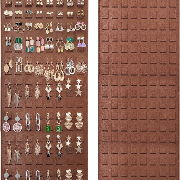 Hanging Earring Holder Organizer with 20 Hooks for Women, Earring Organizer Wall - Picture 1 of 8